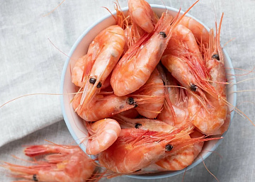 Фото Креветка северная в/м 60/80 (коробка 5кг)