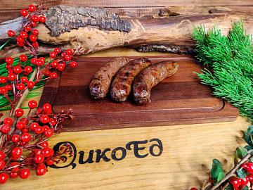 Фото Колбаски для жарки из кабана Баланс 40.