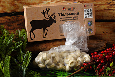 Пельмени из северного оленя с можжевеловыми ягодами 500 г