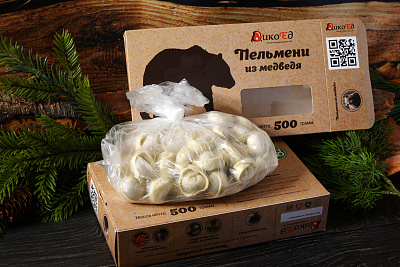 Превью Пельмени из медведя 500 г