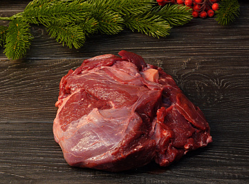 Фото Шея европейского благородного оленя