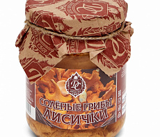Лисички соленые 500 мл