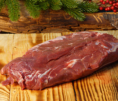 Корейка конина (толстый край) без кости