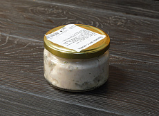 Сало кабана кручёное с чесноком 200 грамм