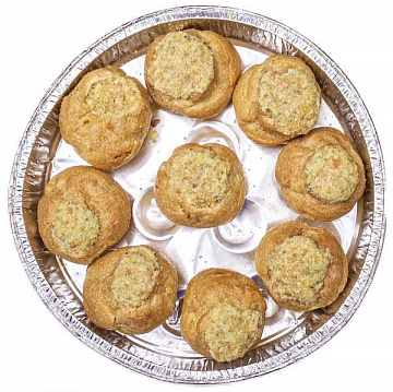 Фото Профитроли с улиткой под чука соусом