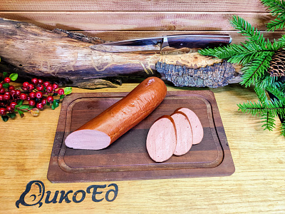 Превью Вареная колбаса из марала