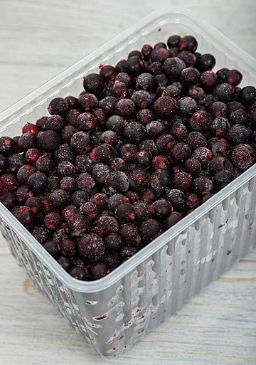 Фото Черная смородина быстрозамороженная 100 г